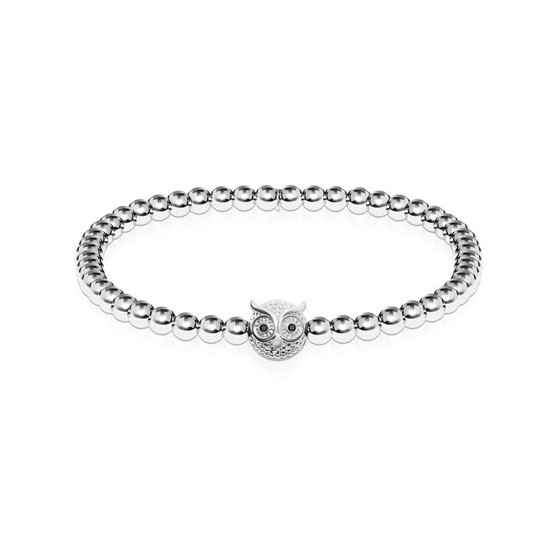 Wisdom | Silver | Crystal Night Owl