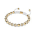18k Gold | Crystal Pavé Kikiballa Bracelet | White