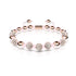 18k Rose Gold | Crystal Pavé Kikiballa Bracelet | Pink