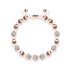 18k Rose Gold | Crystal Pavé Kikiballa Bracelet | Pink