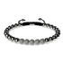 Gunmetal | Crystal Pavé Gala Bracelet | Black
