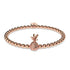 Piña Colada | 18k Rose Gold | Crystal Pineapple Bracelet