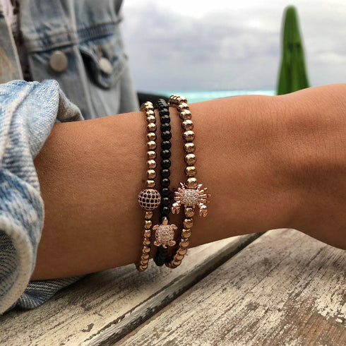 Tropic of Cancer | 18k Rose Gold | Crystal Sea Crab