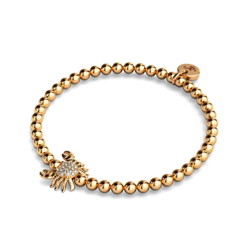 Tropic of Cancer | 18k Rose Gold | Crystal Sea Crab