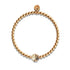 Playa | 18k Rose Gold | Crystal Sea Shell Charm Bracelet
