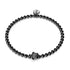 Tortuga | Onyx Steel | Crystal Sea Turtle Bracelet