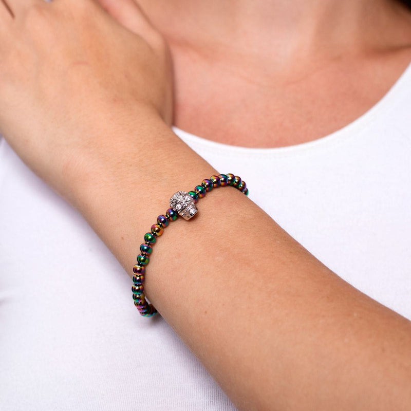 Calavera | Unicorn Silver | Crystal Skull