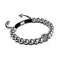 Balance | Silver | Black | Crystal Yin Yang | Macrame Charmballa Bracelet