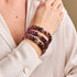 Purple Sunset | Monroe Links | Hourglass Bracelet