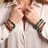 Unicorn Silver | Monroe Links | Hourglass Bracelet