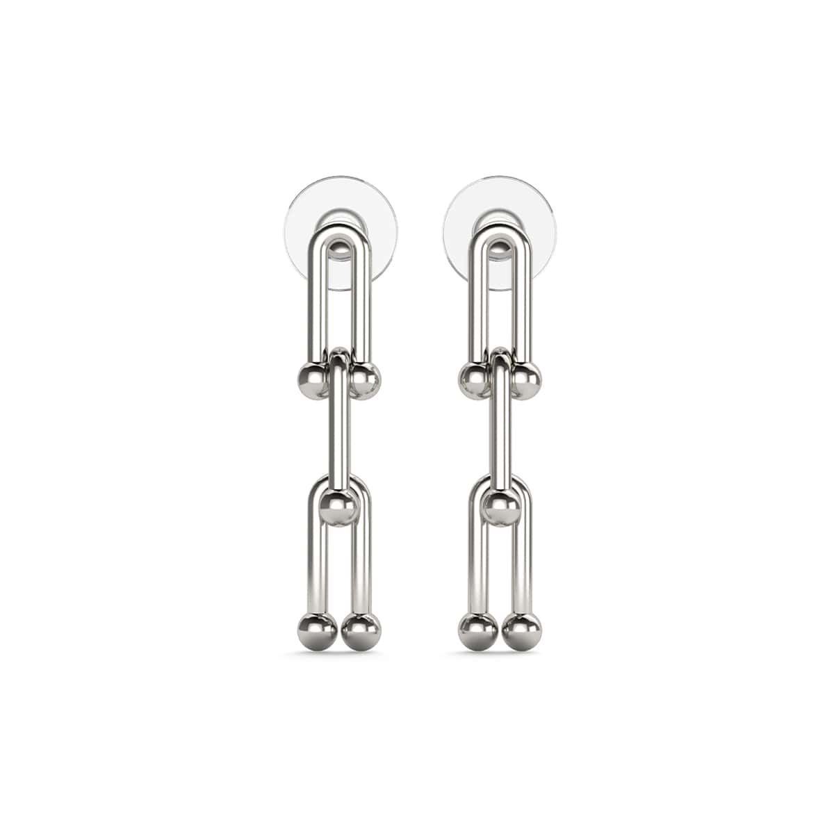 The Juno | Pellet Chain Earrings