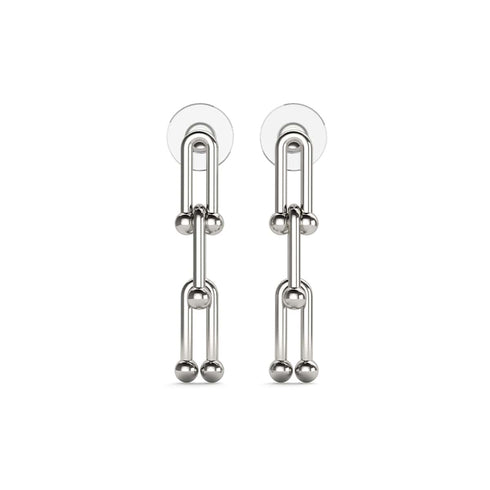 The Juno | Pellet Chain Earrings