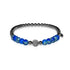 Atlantis | Gunmetal | Crystal Sea Gemstone Bracelet