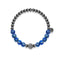Atlantis | Gunmetal | Crystal Sea Gemstone Bracelet
