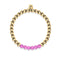 Blissful | 18k Gold | Purple Turquoise | Gemstone Expression Bracelet