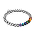 Chakra | Silver | Gemstone Expression Bracelet