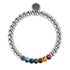 Chakra | Silver | Gemstone Expression Bracelet