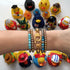 Cheerful | 18k Rose Gold | Aquamarine Jade | Gemstone Expression Bracelet