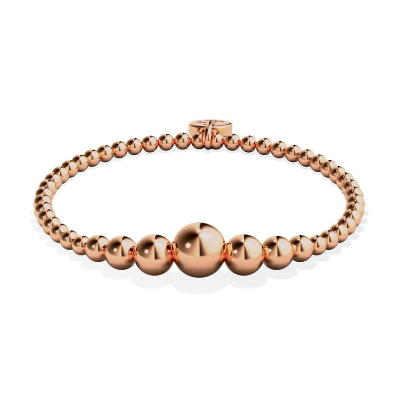Enchanting | 18k Rose Gold Cascade | Expression Bracelet