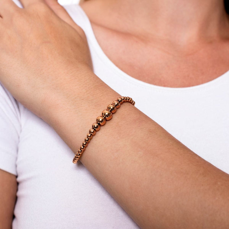 Enchanting | 18k Rose Gold Cascade | Expression Bracelet