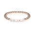 Enthusiastic | 18k Rose Gold | Cream Turquoise | Gemstone Expression Bracelet