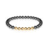 Glorious | Gunmetal | 18k Gold | Expression Bracelet