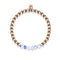 Joyful | 18k Rose Gold | Porcelain Jade | Gemstone Expression Bracelet