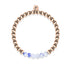 Joyful | 18k Rose Gold | Porcelain Jade | Gemstone Expression Bracelet