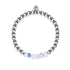 Joyful | Silver | Porcelain Jade | Gemstone Expression Bracelet
