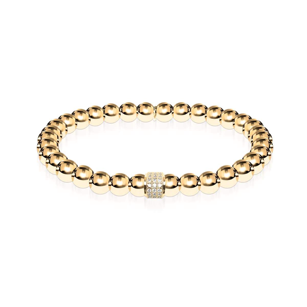 Mesmerizing | 18k Gold | Crystal Pavé Expression Bracelet