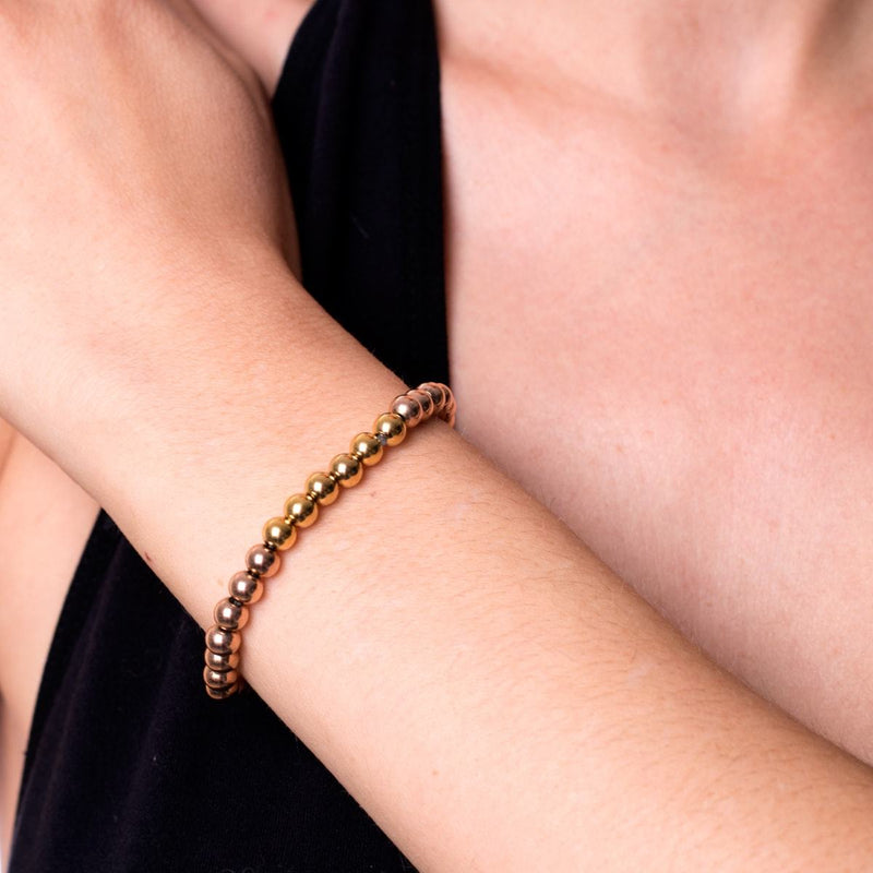 Radiant | 18k Rose Gold | 18k Gold | Expression Bracelet