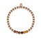 Wild | 18k Rose Gold | Red Picasso Jasper | Gemstone Expression Bracelet