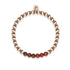 Wistful | 18k Rose Gold | Breciated Jasper | Gemstone Expression Bracelet