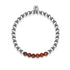Wistful | Silver | Breciated Jasper | Gemstone Expression Bracelet