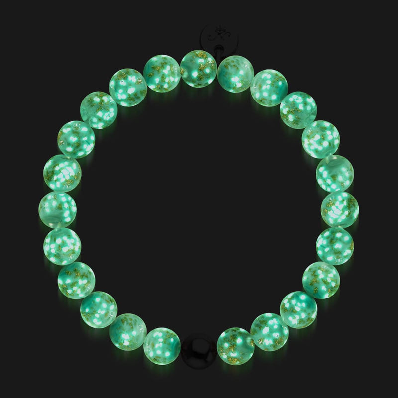 Cactus | .925 Sterling Silver | Firefly Glass Bracelet