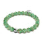 Kiwi | .925 Sterling Silver | Firefly Glass Bracelet