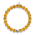 Mango | .925 Sterling Silver | Firefly Glass Bracelet