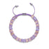Purple Fields | Periwinkle x Lilac | Double Firefly Glass Bracelet