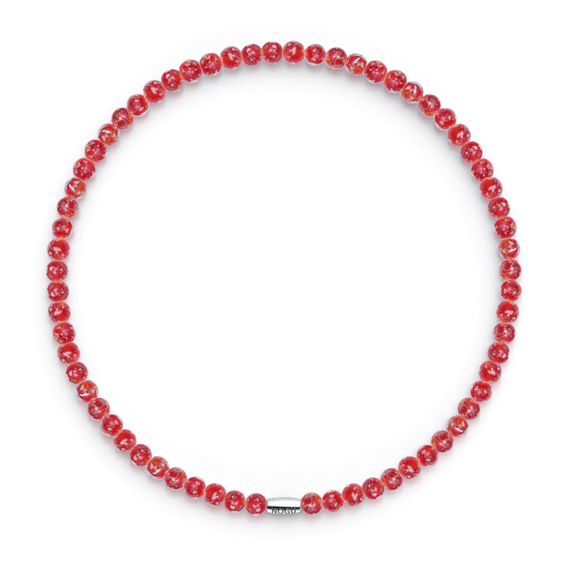 Ruby | .925 Sterling Silver | Firefly Glass Wrap