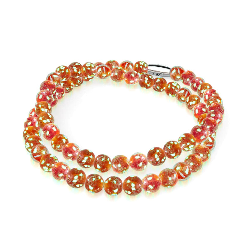 Ruby | .925 Sterling Silver | Firefly Glass Wrap