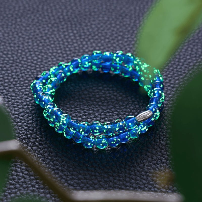 Sapphire | .925 Sterling Silver | Firefly Glass Wrap