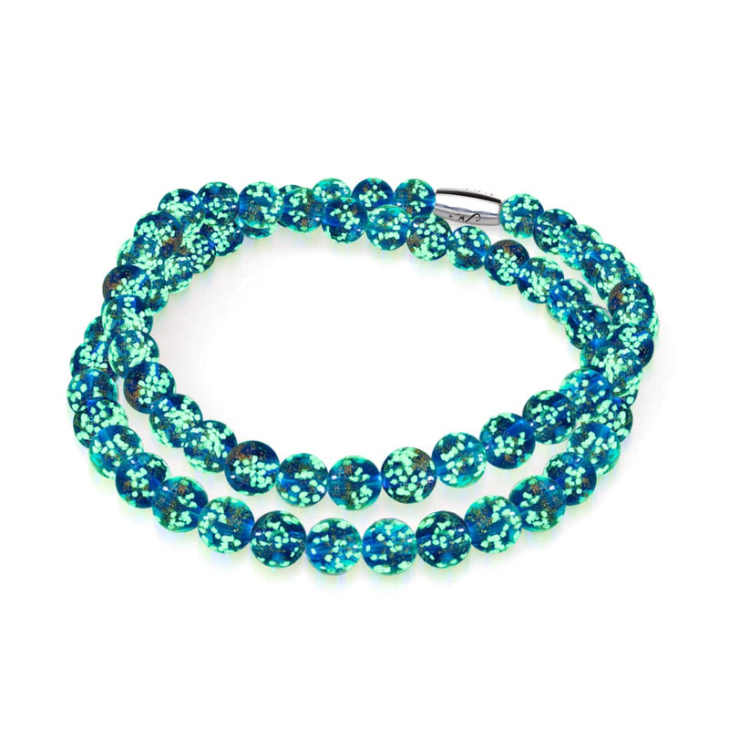 Sapphire | .925 Sterling Silver | Firefly Glass Wrap