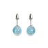 Cerulean | .925 Sterling Silver | Firefly Glass Stud Earrings