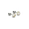 Ivory | .925 Sterling Silver | Mini Firefly Glass Stud Earrings
