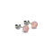 Rosewater | .925 Sterling Silver | Mini Firefly Glass Stud Earrings