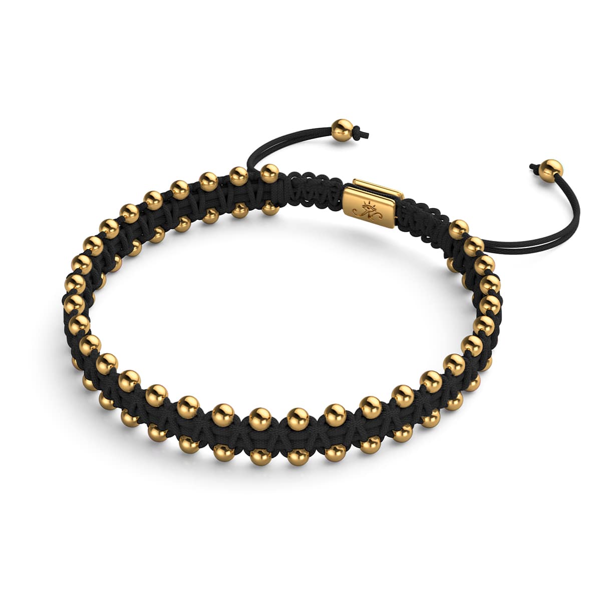 Gold x Black | Friendship DOT Bracelet