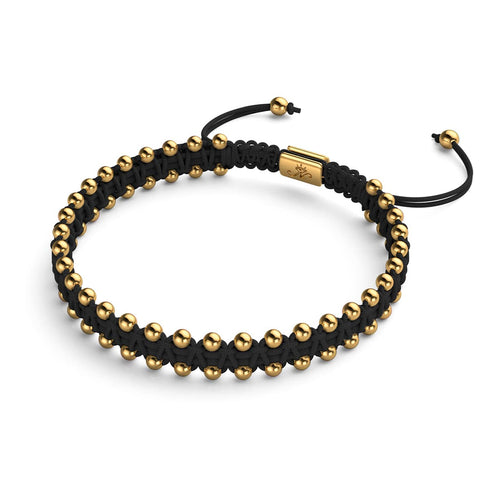 Gold x Black | Friendship DOT Bracelet
