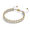 Gold x White | Friendship DOT Bracelet