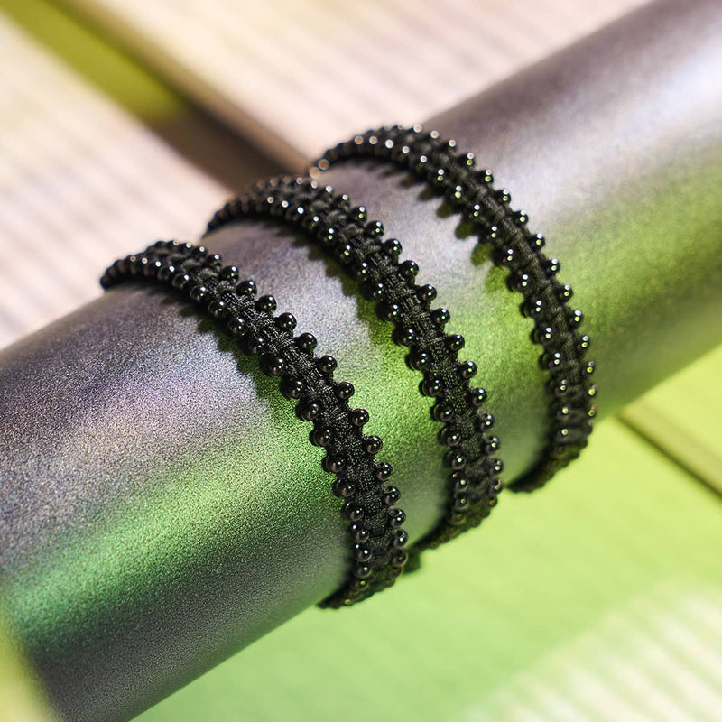 Gunmetal x Black | Friendship DOT Bracelet