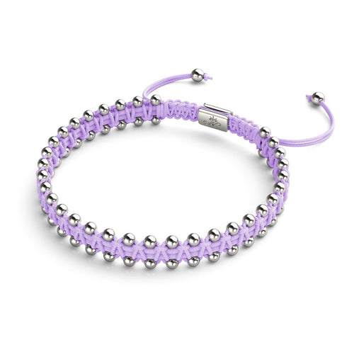 Silver x Lilac | Friendship DOT Bracelet